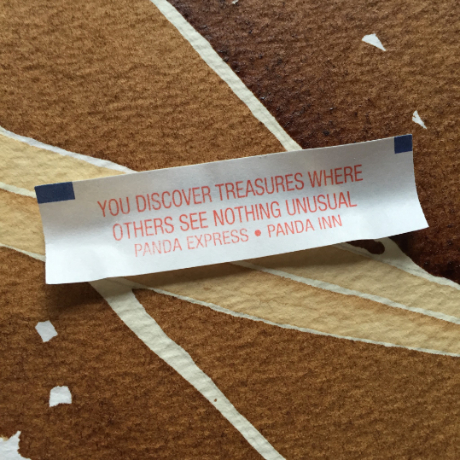 Steven Mikel, vision in a fortune cookie